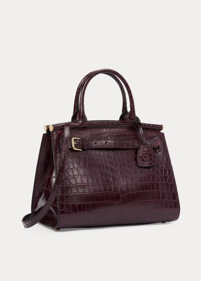 Women's Ralph Lauren Alligator Medium RL50 Handbags | 948031HEO